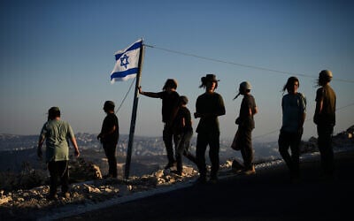 Israeli settlers gather to celebrate the inauguration of a newly built synagogue at the West Bank outpost of Homesh, September 16, 2026. (AP Photo/Ohad Zwigenberg) Israeli settlers gather to celebrate the inauguration of a newly built synagogue at the West Bank outpost of Homesh, September 16, 2026. (AP Photo/Ohad Zwigenberg)