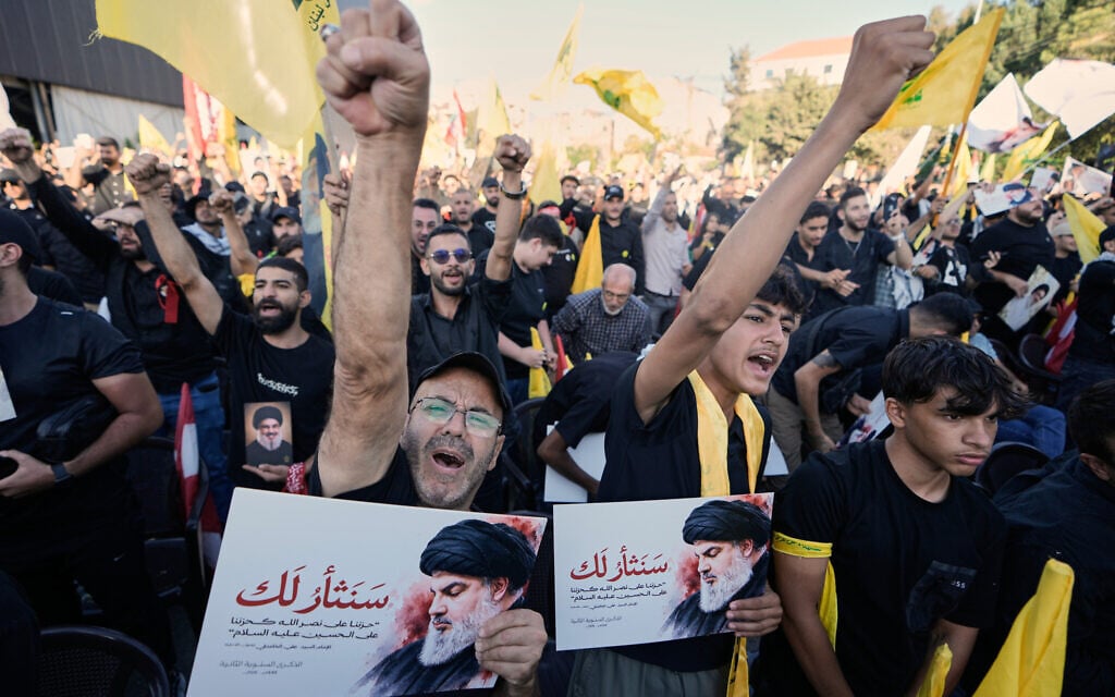 ‘We cannot be defeated’: Hezbollah chief rallies supporters 2 years after Nasrallah killing