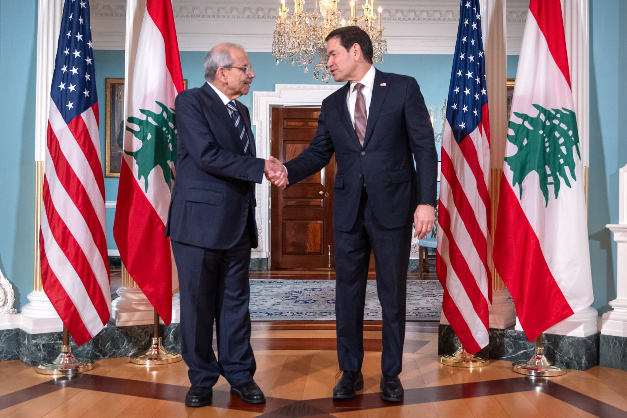 Lebanese Prime Minister Meets Senator Rubio to Discuss Sovereignty and Regional Security