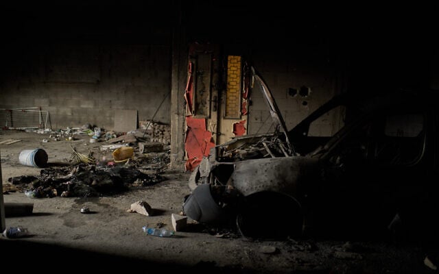 A burnt car is seen at one of the two Palestinian houses belonging to the Tubasi family, which were burned in the West Bank village of Jalud, September 29, 2026, following an overnight attack by Israeli settlers. (AP Photo/Leo Correa) A burnt car is seen at one of the two Palestinian houses belonging to the Tubasi family, which were burned in the West Bank village of Jalud, September 29, 2026, following an overnight attack by Israeli settlers. (AP Photo/Leo Correa)