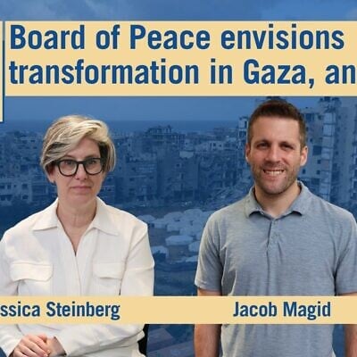 US bureau chief Jacob Magid appears on the Daily Briefing with host Jessica Steinberg (AP)