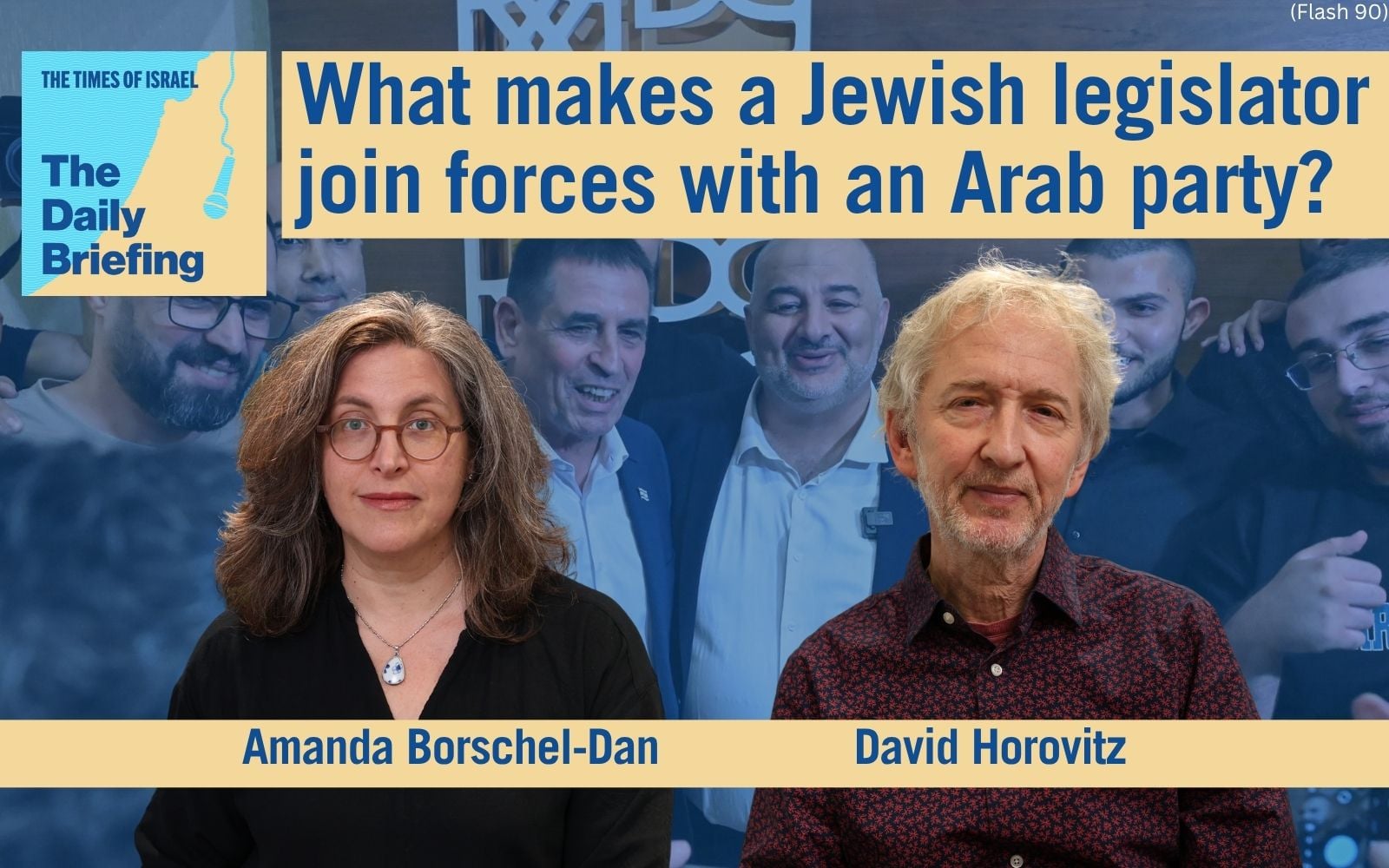 Daily Briefing Sept. 1 – What makes a Jewish legislator join forces with an...