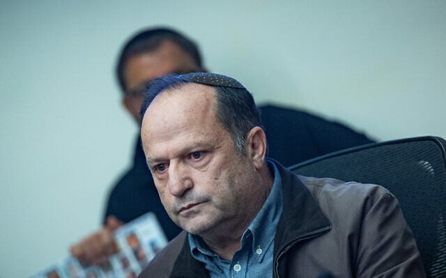 Itzik Bunzel attends a Constitution, Law and Justice Committee meeting at the Knesset in Jerusalem, January 19, 2026. (Yonatan Sindel/Flash90) Itzik Bunzel attends a Constitution, Law and Justice Committee meeting at the Knesset in Jerusalem, January 19, 2026. (Yonatan Sindel/Flash90)