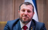 Heritage Minister Amichay Eliyahu attends an Otzma Yehudit supporters’ conference ahead of the upcoming election, in Petah Tikva, August 16, 2026. (Erik Marmor/Flash90)