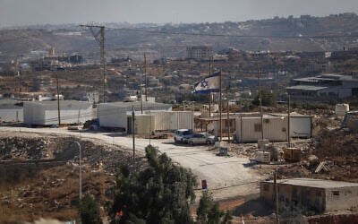 View of the new Israeli settlement of Ma’ale Arugot in Gush Etzion, in the West Bank, September 3, 2026. (Wisam Hashlamoun/Flash90) View of the new Israeli settlement of Ma’ale Arugot in Gush Etzion, in the West Bank, September 3, 2026. (Wisam Hashlamoun/Flash90)