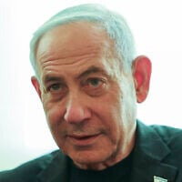 Prime Minister Benjamin Netanyahu visits a restaurant in the northern city of Safed, September 9, 2026. (David Cohen/Flash90)