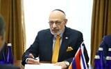 Joel Lion, Israel's top envoy to Turkey. (Armenian Technology Ministry)