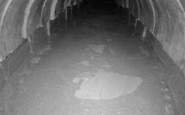 Inside a central Gaza tunnel located by the IDF on September 23, 2026. (Israel Defense Forces) Inside a central Gaza tunnel located by the IDF on September 23, 2026. (Israel Defense Forces)