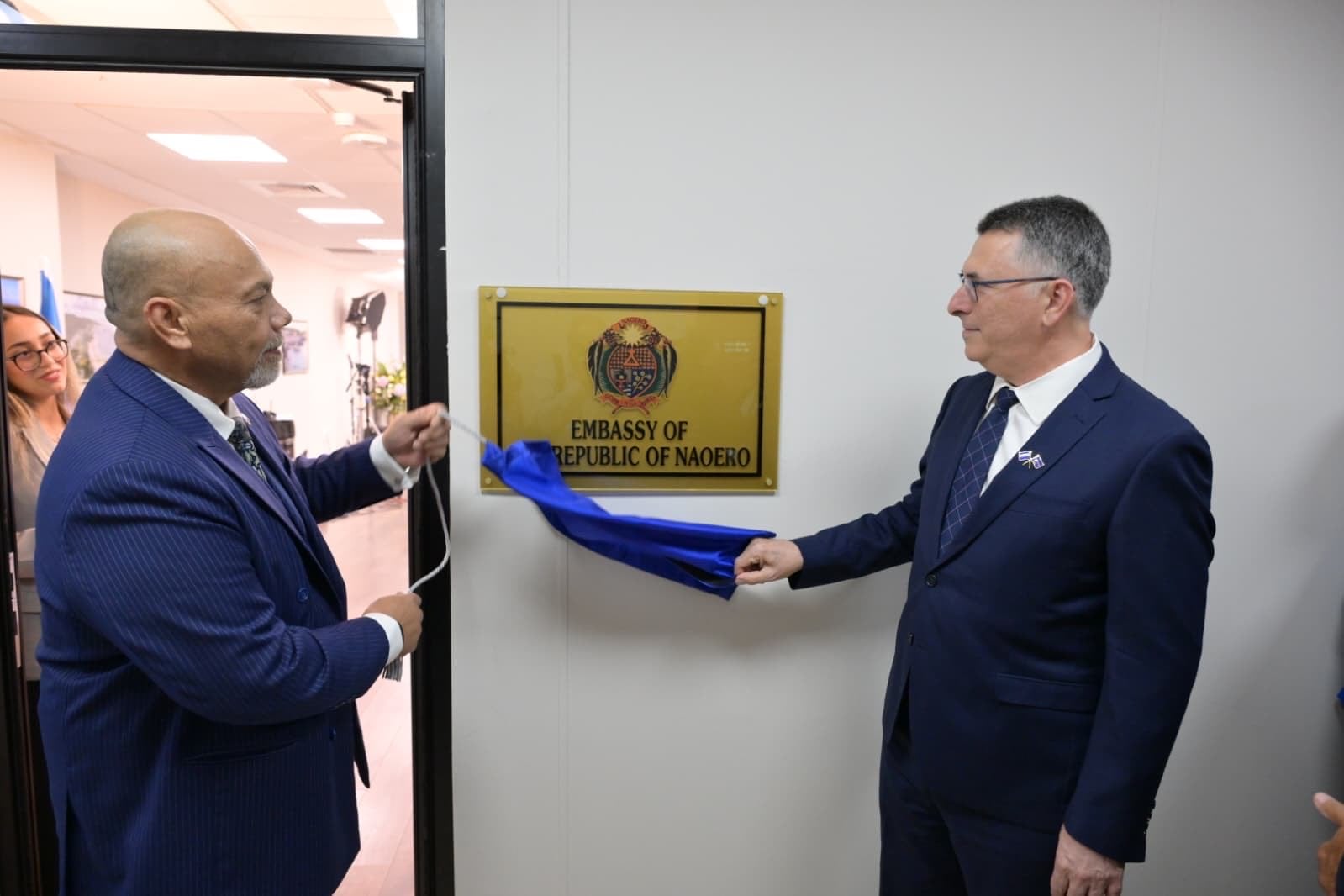 Nauru Opens First Embassy in Jerusalem