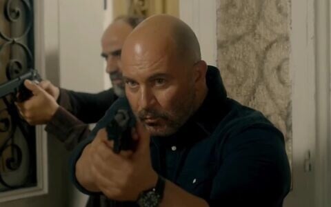 Actor Lior Raz in the fifth season of 'Fauda.' (Video screenshot)