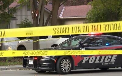 Canadian police at the scene of a shooting near Sons of Jacob Synagogue in Belleville, Ontario, September 21, 2026. (Screenshot/CBC) Canadian police at the scene of a shooting near Sons of Jacob Synagogue in Belleville, Ontario, September 21, 2026. (Screenshot/CBC)