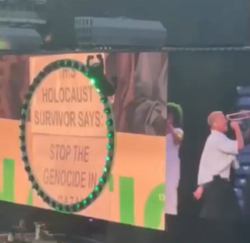 Macklemore Performs 'Hind’s Hall' During Ed Sheeran Concert in New Jersey