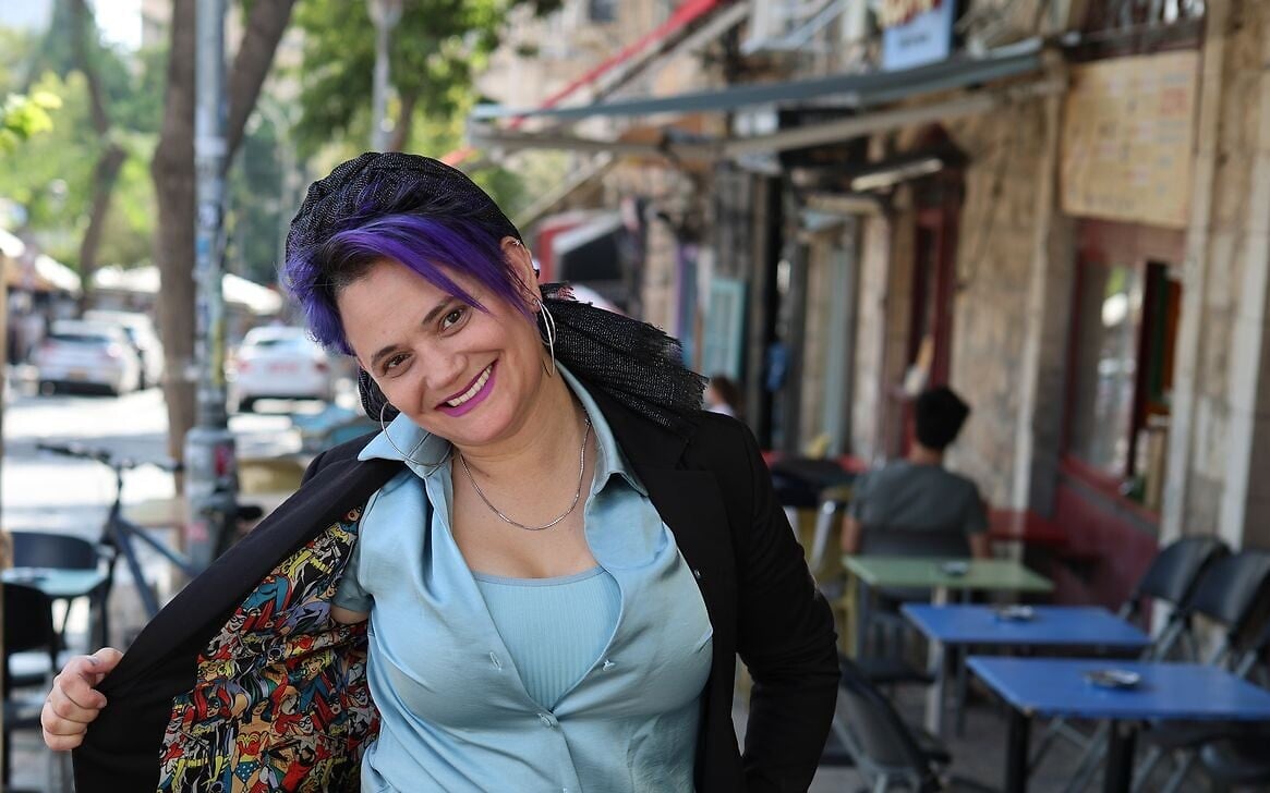 Naava Shafner in Jerusalem, 2026 (Yitzchak Ledee) Naava Shafner in Jerusalem, 2026 (Yitzchak Ledee)