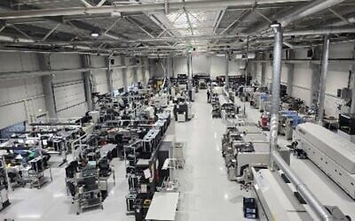 Israeli defense firm Gate Technologies based in Shoham develops electronic fuzing systems for missiles, rockets, drones, and loitering munitions. (Courtesy)