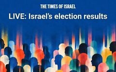 Join ToI’s political team to parse the first results from Israel’s fateful election as they come out on Tuesday, October 27, from 21:30 IST. (courtesy)