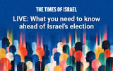 On Sunday, October 25, at 17:00 IST, ToI’s political correspondent Ariela Karmel and deputy editor Amanda Borschel-Dan present the latest polls and review all viable parties vying for the Knesset. (ToI)