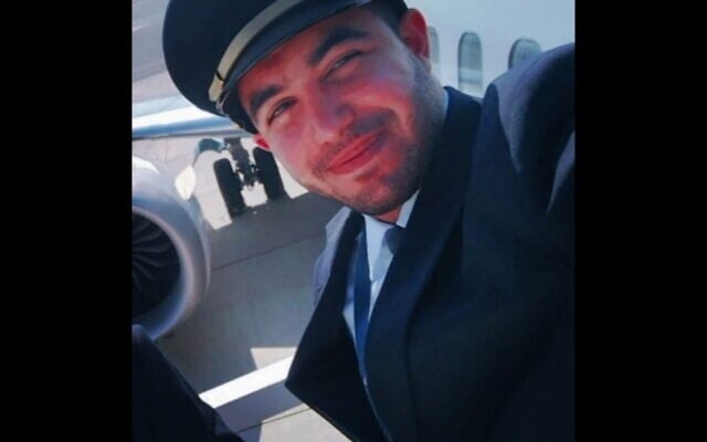 Hamam al-Hammami, the man  identified as the copilot who tried to bring down a flydubai flight to Israel, in an undated image from his recently deleted LinkedIn profile.