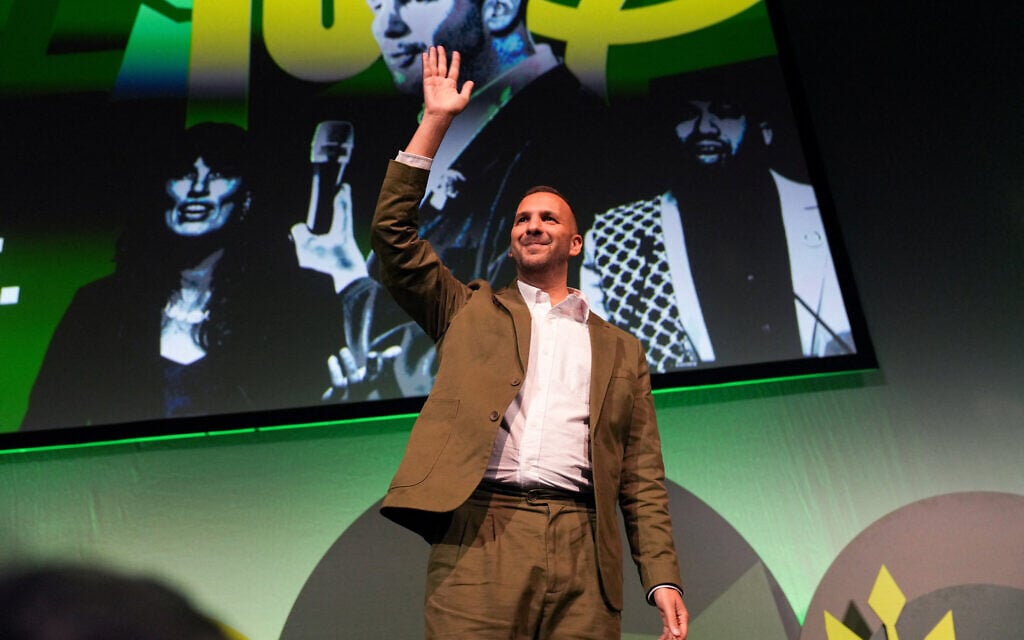 Britain’s Green Party leader Zack Polanski attends a Green Party conference in Brighton, Britain, October 2, 2026. (Carlos Jasso/Reuters)