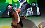 Britain’s Green Party leader Zack Polanski attends a Green Party conference in Brighton, Britain, October 2, 2026. (Carlos Jasso/Reuters)