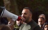 Green Party leader Zack Polanski gives a speech in St Pancras Gardens as he continues his campaign ahead of the upcoming Holborn and St Pancras by-election on October 3, 2026, London, England, United Kingdom. (Vuk Valcic/ZUMA Press Wire via Reuters)