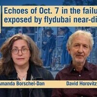 Editor David Horovitz joins host Amanda Borschel-Dan on today's Daily Briefing podcast. (ToI/Flash90)