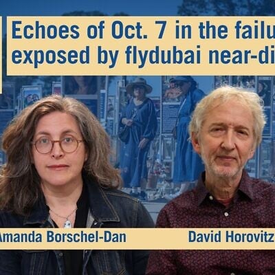 Editor David Horovitz joins host Amanda Borschel-Dan on today's Daily Briefing podcast. (ToI/Flash90) Editor David Horovitz joins host Amanda Borschel-Dan on today's Daily Briefing podcast. (ToI/Flash90)