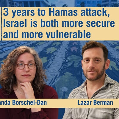 Diplomatic correspondent Lazar Berman joins host Amanda Borschel-Dan on today's Daily Briefing podcast. (ToI/Flash90) Diplomatic correspondent Lazar Berman joins host Amanda Borschel-Dan on today's Daily Briefing podcast. (ToI/Flash90)