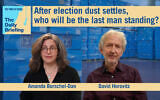 Founding editor David Horovitz joins host Amanda Borschel-Dan for today's Daily Briefing podcast. (ToI/Flash90)