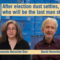 Founding editor David Horovitz joins host Amanda Borschel-Dan for today's Daily Briefing podcast. (ToI/Flash90)
