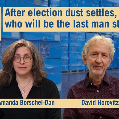 Founding editor David Horovitz joins host Amanda Borschel-Dan for today's Daily Briefing podcast. (ToI/Flash90)