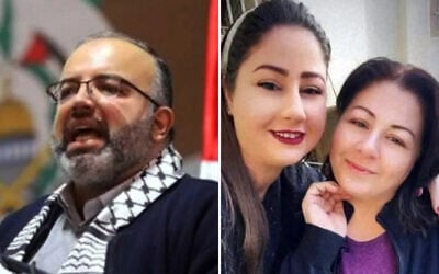 Hamas official Ali al-Amoudi (left) in an undated photo; Maisaa Abu Dawood (right) and her daughter Mary, who were killed in an IDF strike on their home in northern Gaza on October 3, 2026. (Social media: used in accordance with Clause 27a of the Copyright Law) Hamas official Ali al-Amoudi (left) in an undated photo; Maisaa Abu Dawood (right) and her daughter Mary, who were killed in an IDF strike on their home in northern Gaza on October 3, 2026. (Social media: used in accordance with Clause 27a of the Copyright Law)