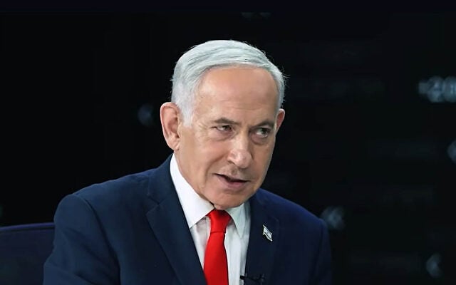 Prime Minister Benjamin Netanyahu speaks during an interview with the Channel 10 economic TV network, October 22, 2026. (Screenshot/Channel 10/YouTube)