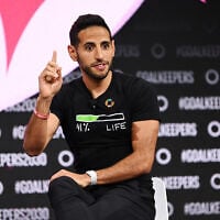 Nuseir Yassin attends Goalkeepers 2023: Daytime Event at Jazz at Lincoln Center on September 20, 2023, in New York City. (Mike Lawerence/Getty Images for Gates Archive/AFP)