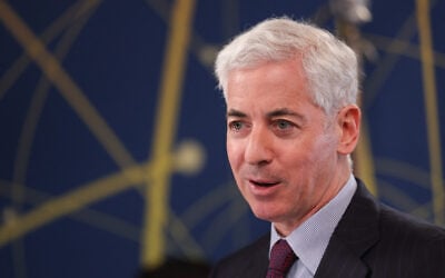 US hedge fund manager Bill Ackman speaks in Beverly Hills, California, on May 4, 2026. (Patrick T. Fallon/AFP) US hedge fund manager Bill Ackman speaks in Beverly Hills, California, on May 4, 2026. (Patrick T. Fallon/AFP)