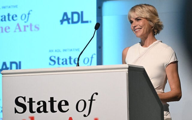 Selma Blair speaks onstage during the ADL State of the Arts: An Evening at The Jewish Museum on October 1, 2026 in New York City. (Noam Galai/Getty Images for ADL/AFP) Selma Blair speaks onstage during the ADL State of the Arts: An Evening at The Jewish Museum on October 1, 2026 in New York City. (Noam Galai/Getty Images for ADL/AFP)