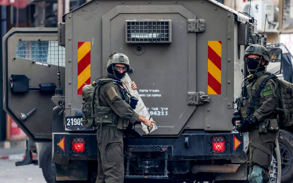 IDF commandos nab alleged Palestinian arms dealer in raid on West Bank’s Jenin