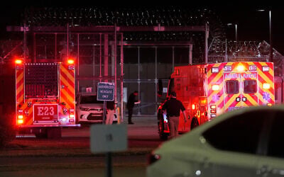 Emergency vehicles arrive at Riverbend Maximum Security Institution after the execution of Christa Pike was halted September 30, 2026, in Nashville, Tenn. (AP Photo/George Walker IV) Emergency vehicles arrive at Riverbend Maximum Security Institution after the execution of Christa Pike was halted September 30, 2026, in Nashville, Tenn. (AP Photo/George Walker IV)