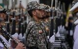 Iranian army cadets during the opening ceremony of a military training center in downtown Tehran, Iran, October 3, 2026. (AP Photo/Vahid Salemi)