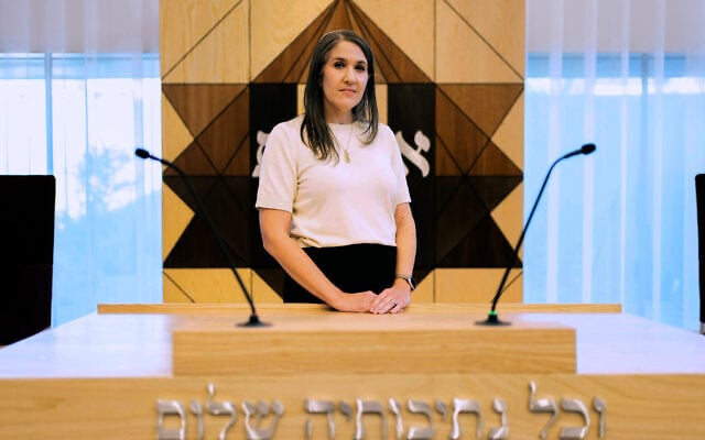 Senior Rabbi Emily Segal stands for a portrait during a training from Arizona Faith Network for poll chaplains and peacekeepers, October 6, 2026, ahead of the upcoming general midterm election, at Temple Chai in Scottsdale, Ariz. (AP Photo/Rebecca Noble) Senior Rabbi Emily Segal stands for a portrait during a training from Arizona Faith Network for poll chaplains and peacekeepers, October 6, 2026, ahead of the upcoming general midterm election, at Temple Chai in Scottsdale, Ariz. (AP Photo/Rebecca Noble)