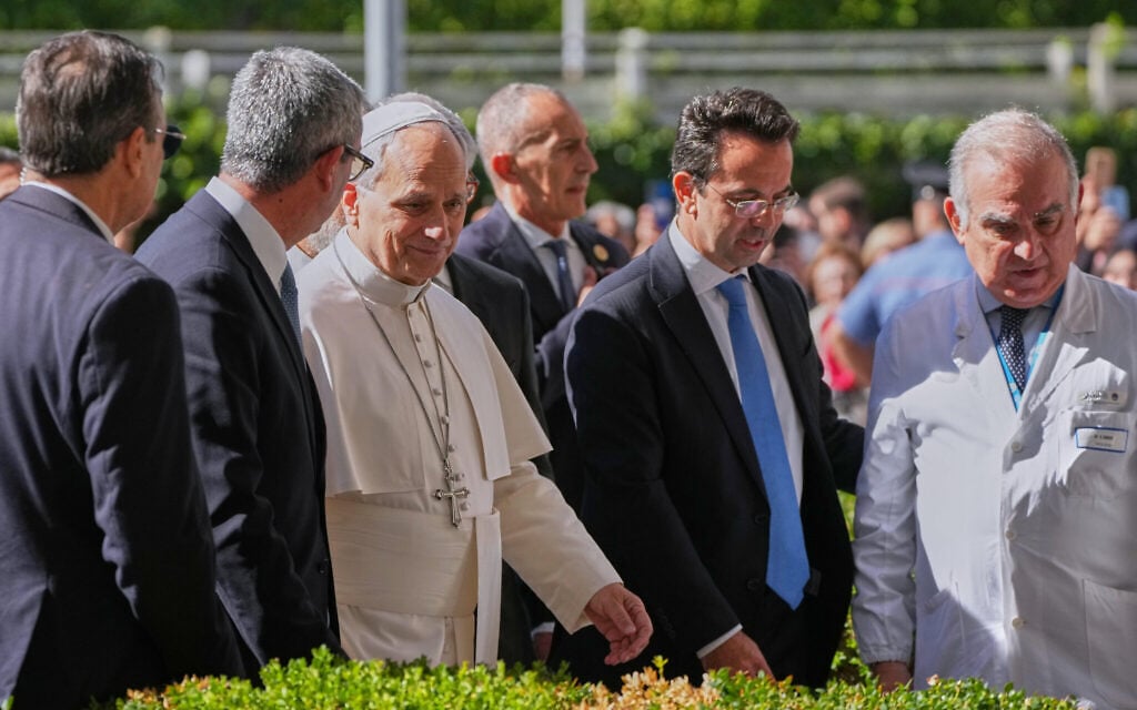 Pope Leo XIV arrives at the Agostino Gemelli Polyclinic in Rome, October 13, 2026, where he’s expected to be operated to remove a lung nodule. (AP Photo/Gregorio Borgia) Pope Leo XIV arrives at the Agostino Gemelli Polyclinic in Rome, October 13, 2026, where he’s expected to be operated to remove a lung nodule. (AP Photo/Gregorio Borgia)