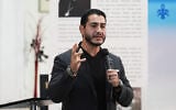 Democratic nominee for US Senate Abdul El-Sayed speaks during a campaign event October 14, 2026, in Detroit. (AP Photo/Paul Sancya)
