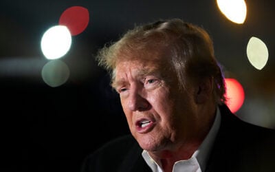 US President Donald Trump speaks with reporters as he arrives on Air Force One, October 28, 2026, at Joint Base Andrews, Md. (AP Photo/Alex Brandon) US President Donald Trump speaks with reporters as he arrives on Air Force One, October 28, 2026, at Joint Base Andrews, Md. (AP Photo/Alex Brandon)