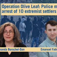 Military correspondent Emanuel Fabian joins host Amanda Borschel-Dan for today's Daily Briefing podcast. (ToI/Flash90)