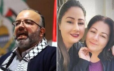 Hamas official Ali al-Amoudi (left) in an undated photo; Maisaa Abu Dawood (right) and her daughter Mary, who were killed in an IDF strike on their home in northern Gaza on October 3, 2026. (Social media: used in accordance with Clause 27a of the Copyright Law) Hamas official Ali al-Amoudi (left) in an undated photo; Maisaa Abu Dawood (right) and her daughter Mary, who were killed in an IDF strike on their home in northern Gaza on October 3, 2026. (Social media: used in accordance with Clause 27a of the Copyright Law)