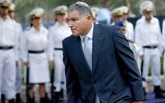Head of the Shin Bet David Zini on November 3, 2025. (Moshe Shai/ FLASH90)
