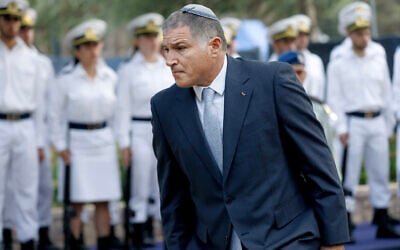 Head of the Shin Bet David Zini on November 3, 2025. (Moshe Shai/ FLASH90)
