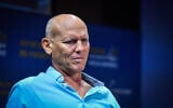 FILE; Nitzan Alon attends the Herzliya Conference at the Reichman University in Herzliya, July 1, 2026. (Avshalom Sassoni/Flash90)