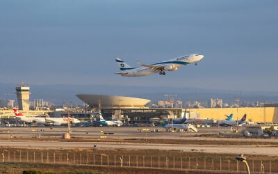 Flights take off from Ben Gurion Airport on September 30, 2026. (Yossi Aloni/FLASH90) Flights take off from Ben Gurion Airport on September 30, 2026. (Yossi Aloni/FLASH90)