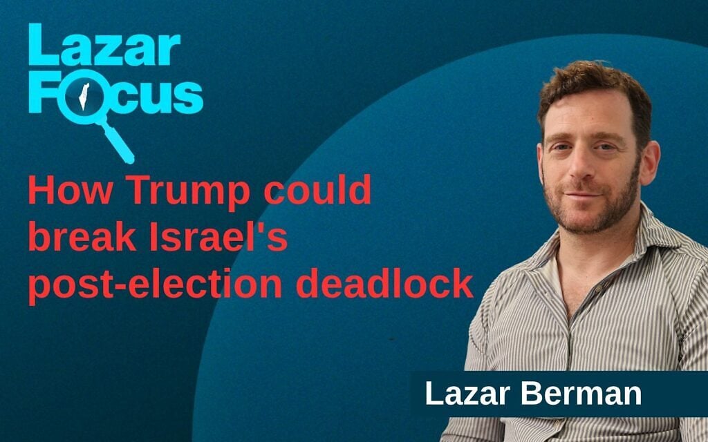 How Trump could break Israel’s post-election deadlock
