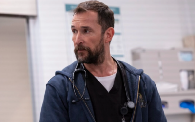 Noah Wyle in HBO's "The Pitt." (Warrick Page/MAX via JTA)